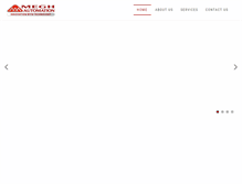 Tablet Screenshot of meghautomation.com
